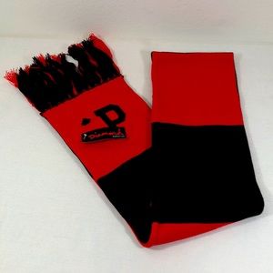 Men's Diamond Supply Co UN-POLO Scarf Red & Black